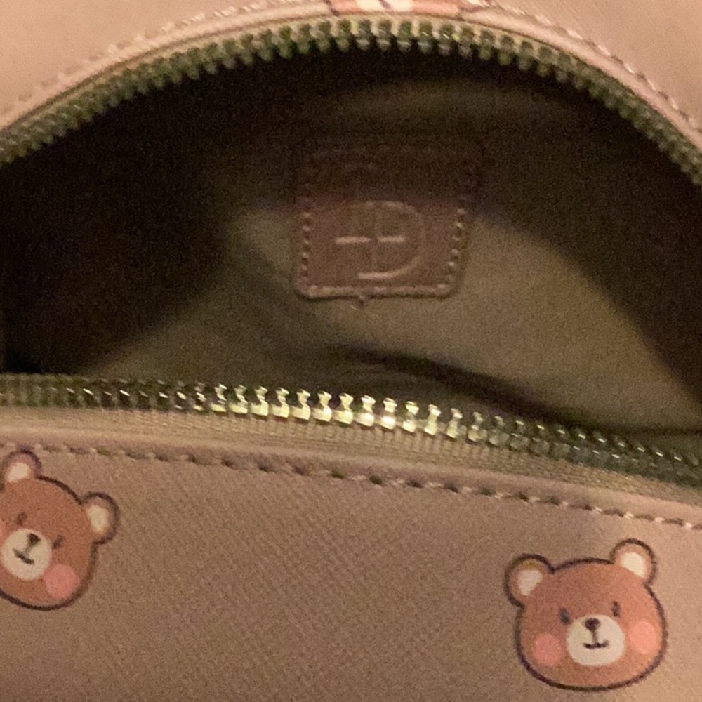 Cute Bear Print Mini Backpack - Picture 8 of 15